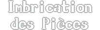 Imbrication des pièces